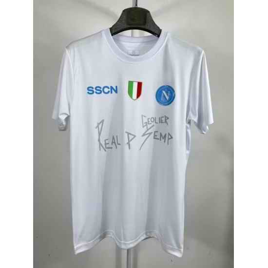 Men 2024 2025 Soccer Jersey Naples White